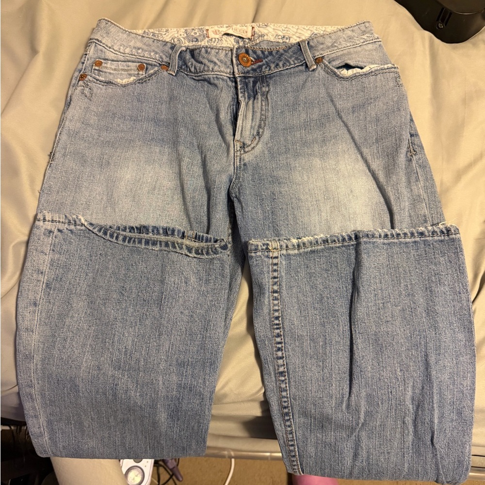 Stylish Light Blue Boot Cut Jeans for Women